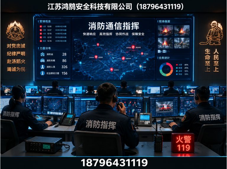 庆阳智慧消防系统展示图